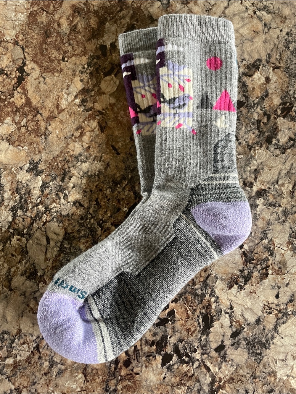 Smartwool Women’s Tall Hiking Socks Merino Wool Cozy Outdoor Camping